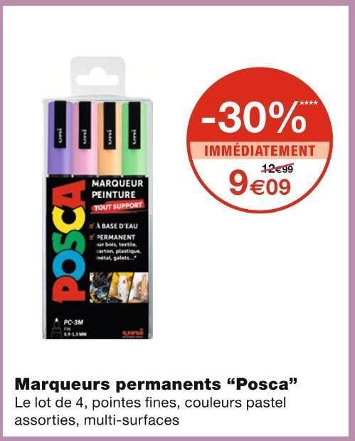 Posca Marqueurs permanents