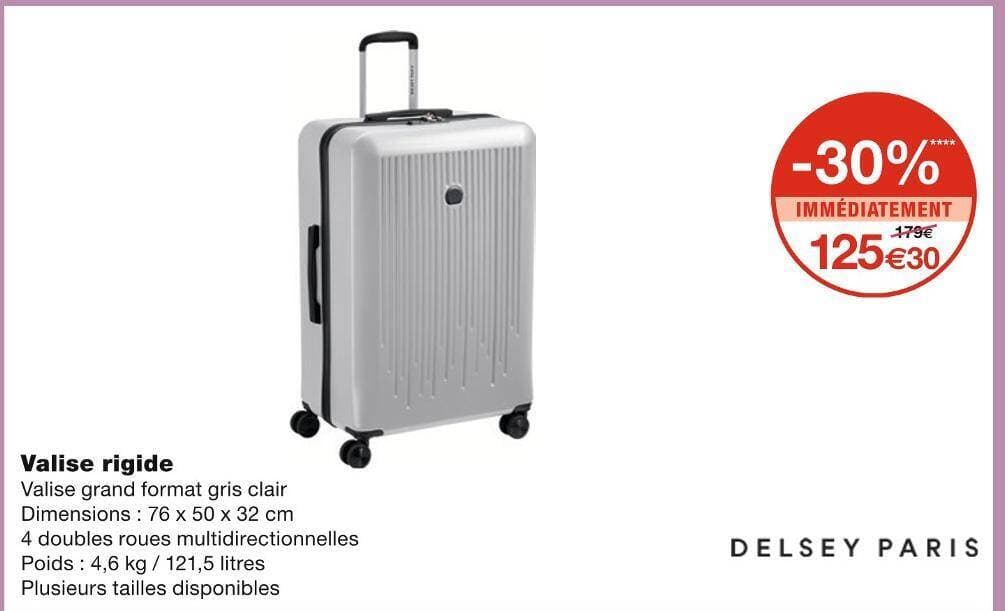 DELSEY PARIS Valise rigide