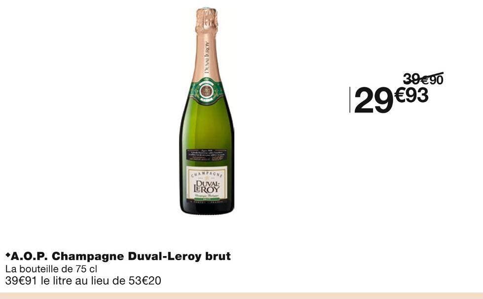 Duval-Leroy A.O.P. Champagne brut