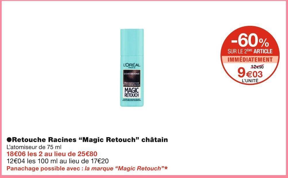 Magic Retouch Retouche Racines châtain