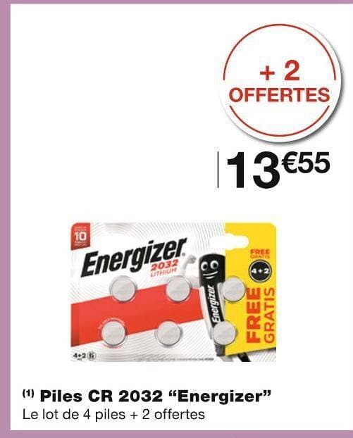 Energizer Piles CR 2032