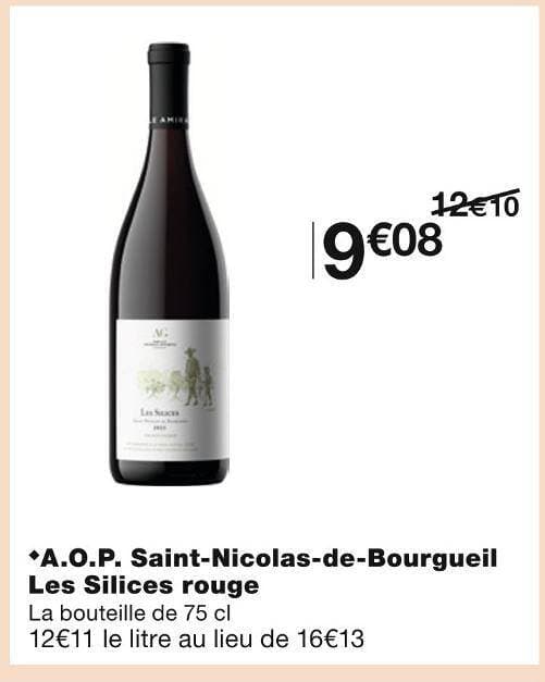 Les Silices A.O.P. Saint-Nicolas-de-Bourgueil rouge