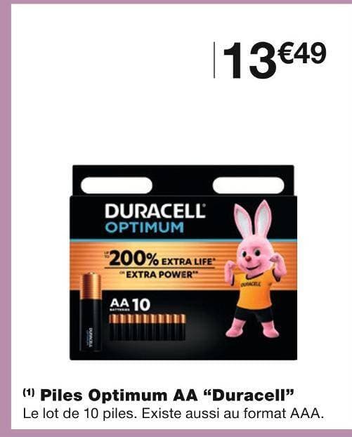 Duracell Piles Optimum AA