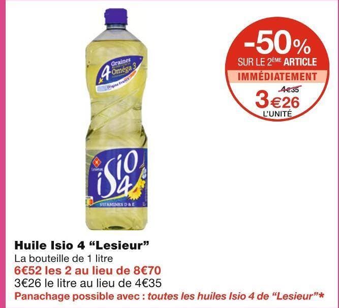 Lesieur Huile Isio 4