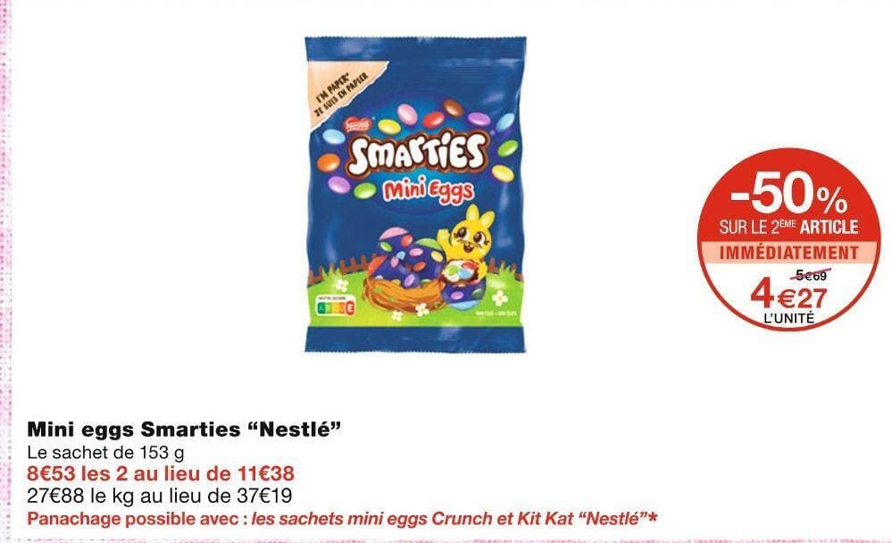 Nestlé Mini eggs Smarties