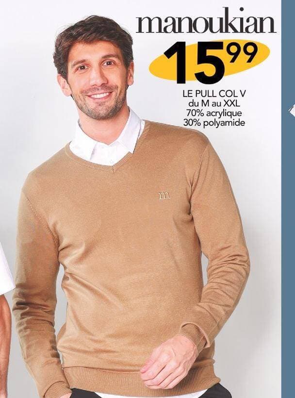 manoukian LE PULL COL V