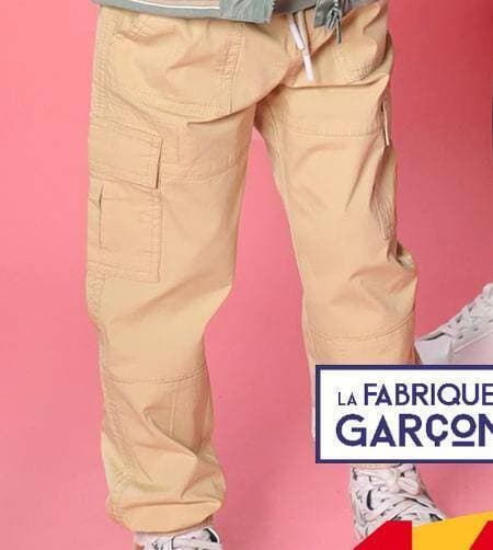 LA FABRIQUE DES GARÇONS LE PANTALON CARGO