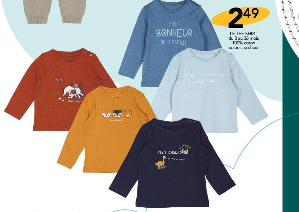 mes petits cailloux LE TEE-SHIRT