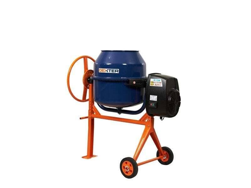 Bétonnière électrique 125 l DEXTER en kit