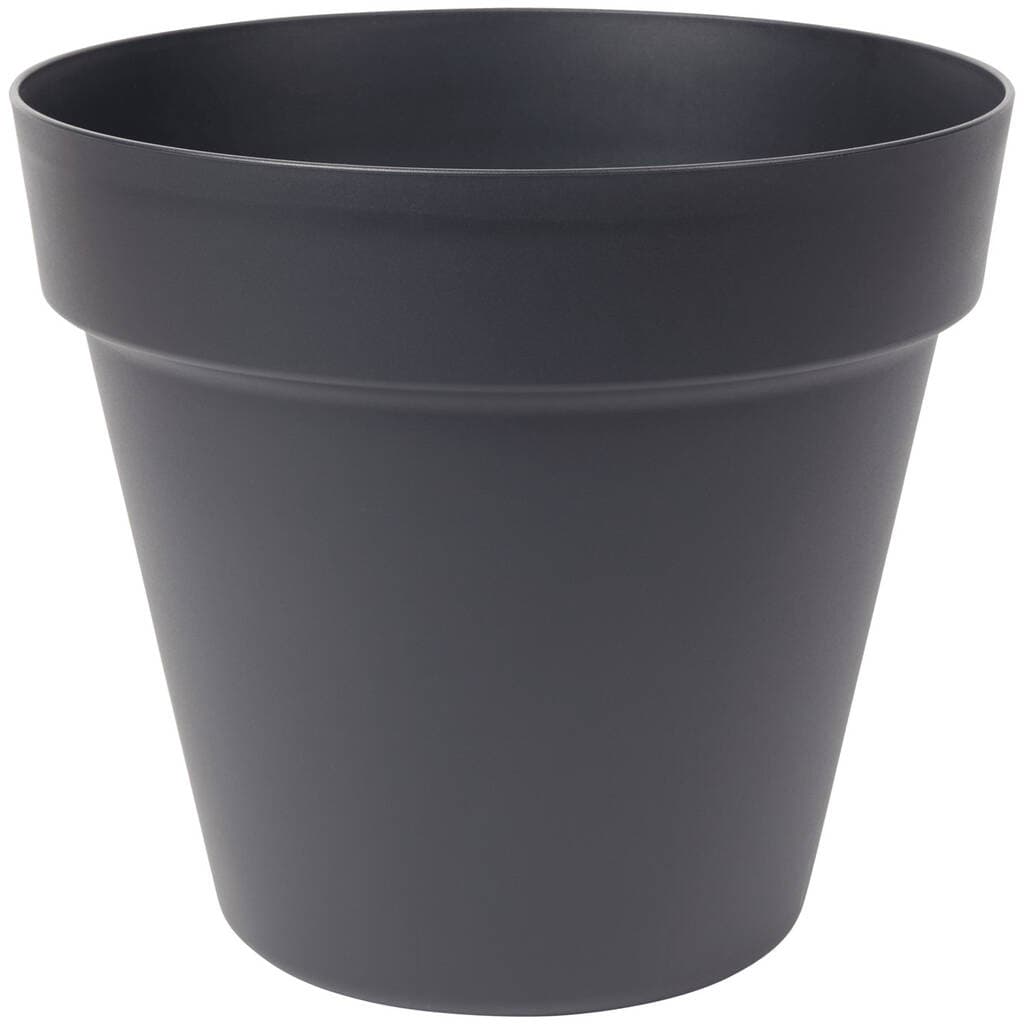 Action Pot en plastique noir Toledo