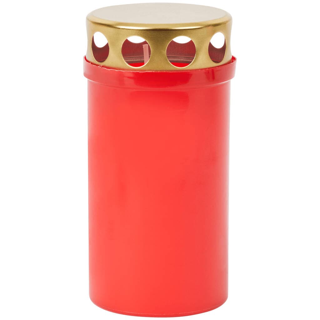 Action Bougie funéraire rouge