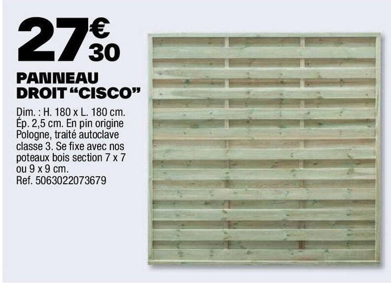 PANNEAU DROIT "CISCO"