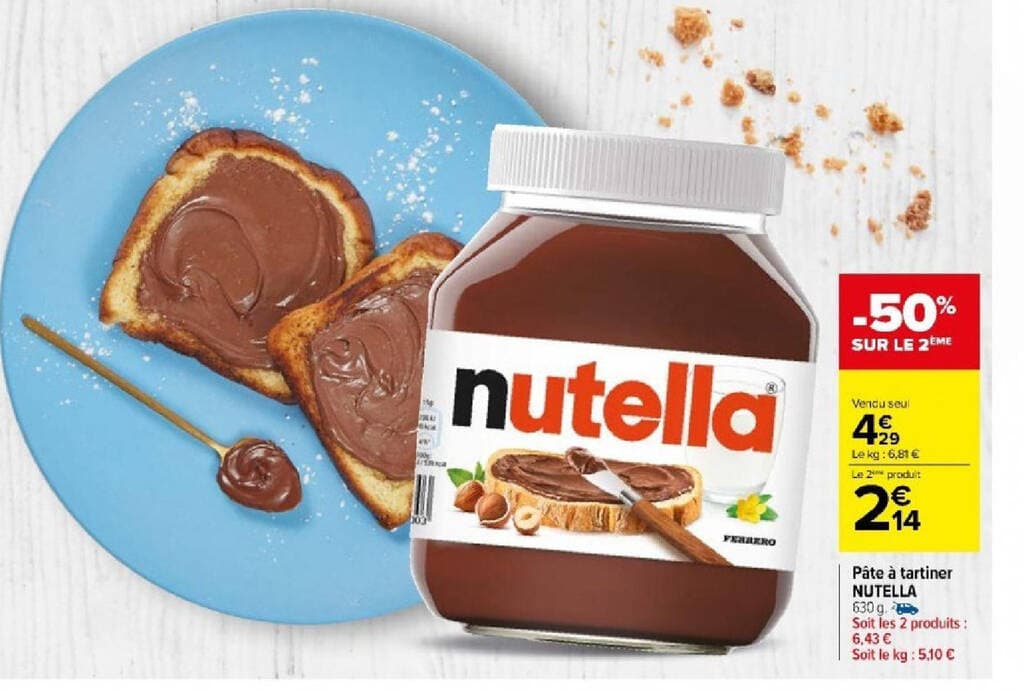 Pâte à tartiner NUTELLA