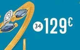 bague saphirs et diamant 0,003 ct, taille 54, or jaune et rhodié 1,05 g