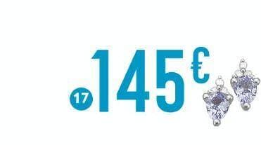 boucles tanzanite et diamants 0,03 ct, or gris 0,88 g