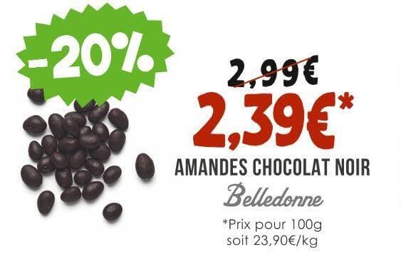 Belledonne AMANDES CHOCOLAT NOIR
