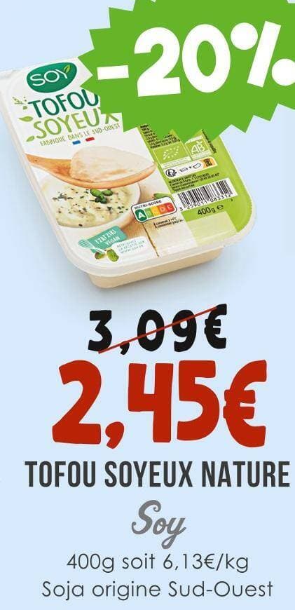 Soy TOFOU SOYEUX NATURE