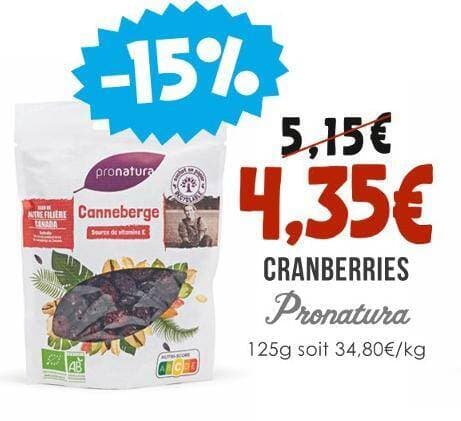 Pronatura CRANBERRIES