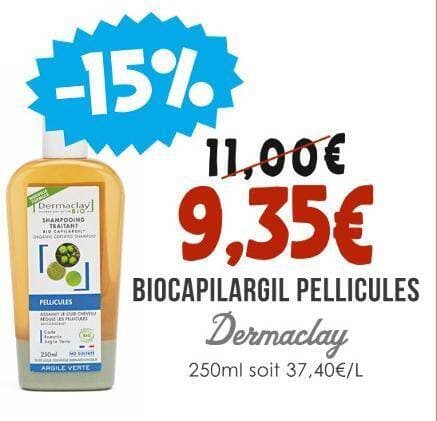Dermaclay BIOCAPILARGIL PELLICULES
