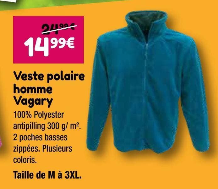 Vagary Veste polaire homme