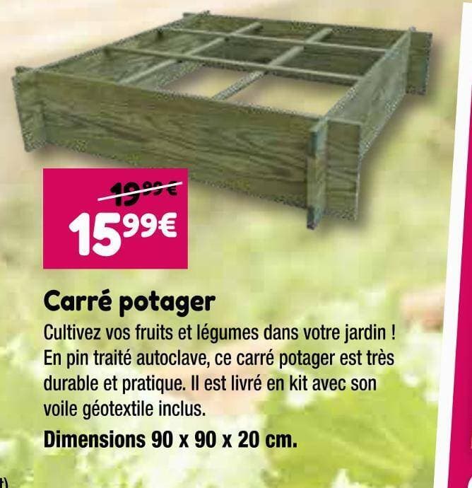 Carré potager