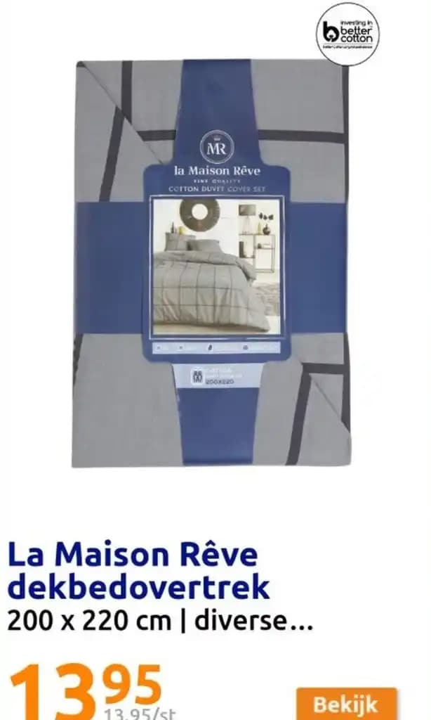 La Maison Rêve dekbedovertrek 200 x 220 cm | diverse...
