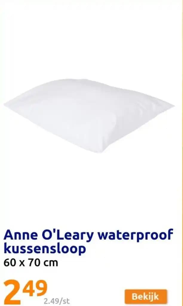 Anne O'Leary waterproof kussensloop 60 x 70 cm