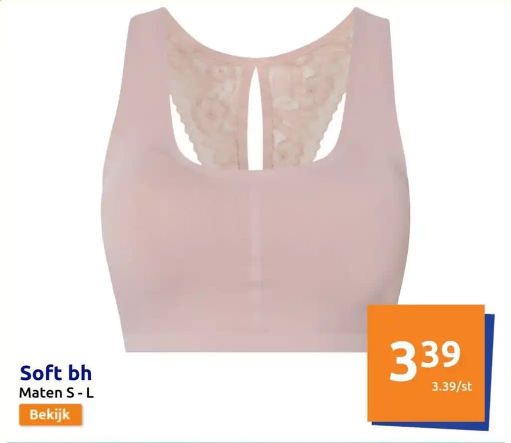 Soft bh Maten S - L