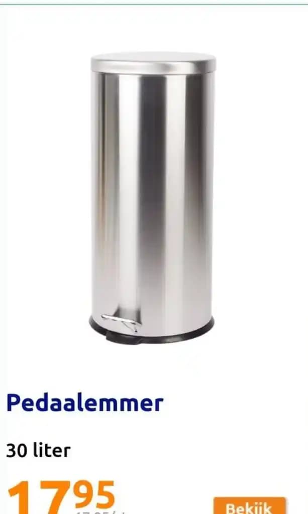 Pedaalemmer 30 liter