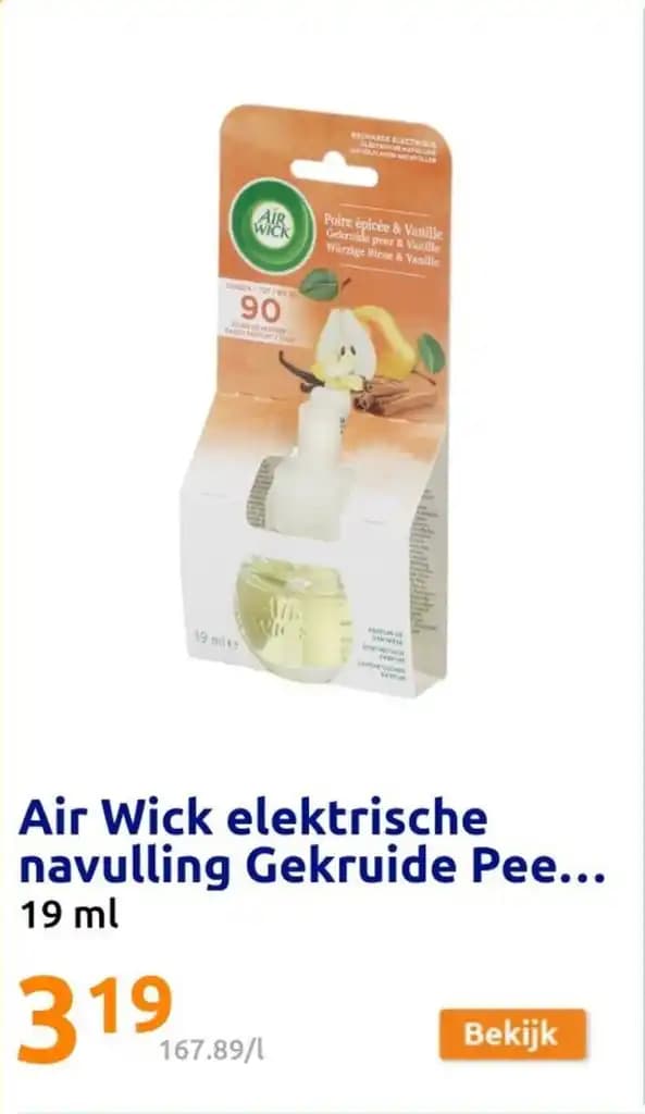 Air Wick elektrische navulling Gekruide Pee...