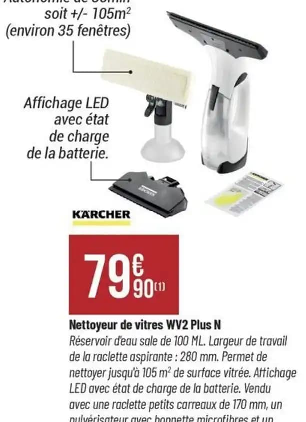 Nettoyeur de vitres WV2 Plus N