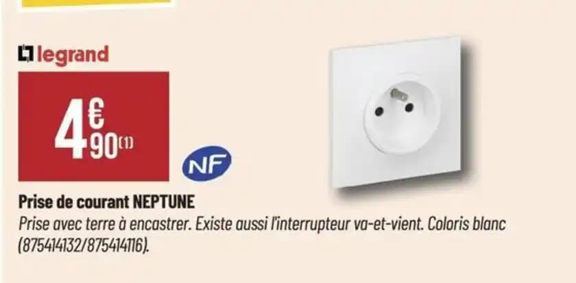 Prise de courant NEPTUNE