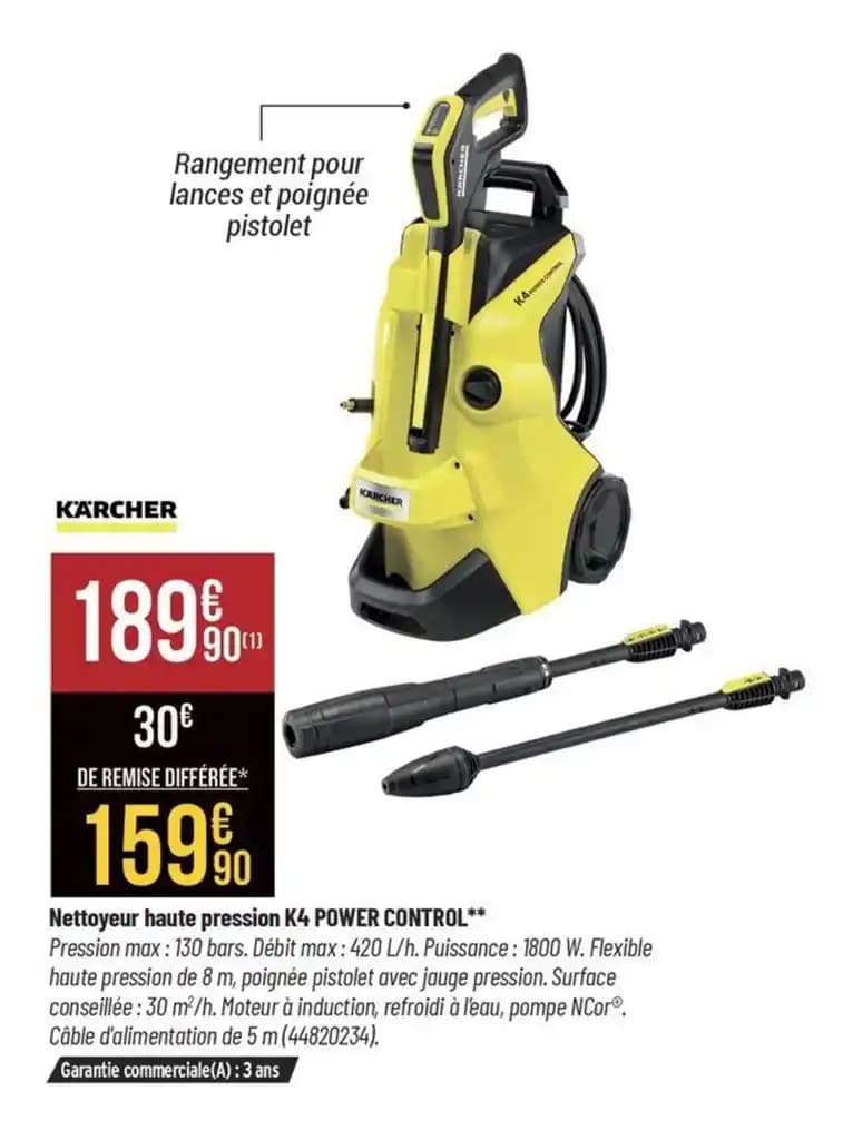 Nettoyeur haute pression K4 POWER CONTROL**