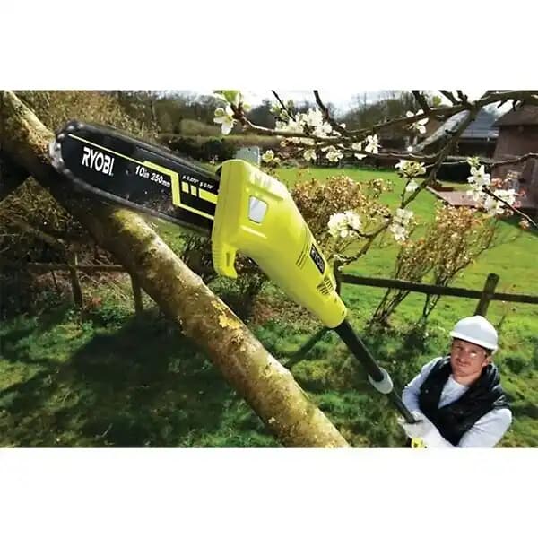 Pack RYOBI élagueur électrique sur perche RPP755E - chaîne 25cm pour élagueur électrique sur perche RAC240