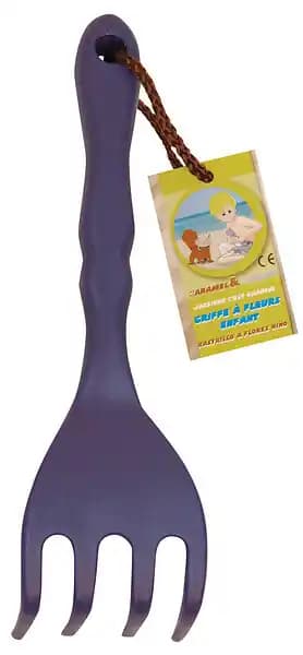 Griffe à fleurs enfant plastique