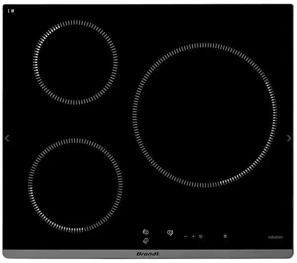 table de cuisson à induction 60cm 3 feux 7200w - bpi6315b