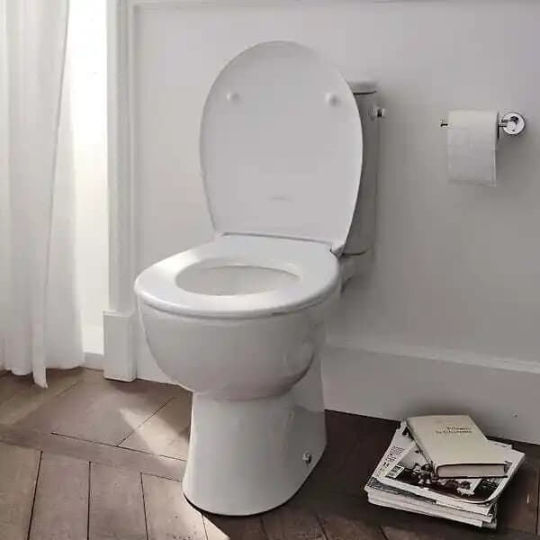 WC à poser sans bride JACOB DELAFON Gaspard + gel WC | Economie d'eau