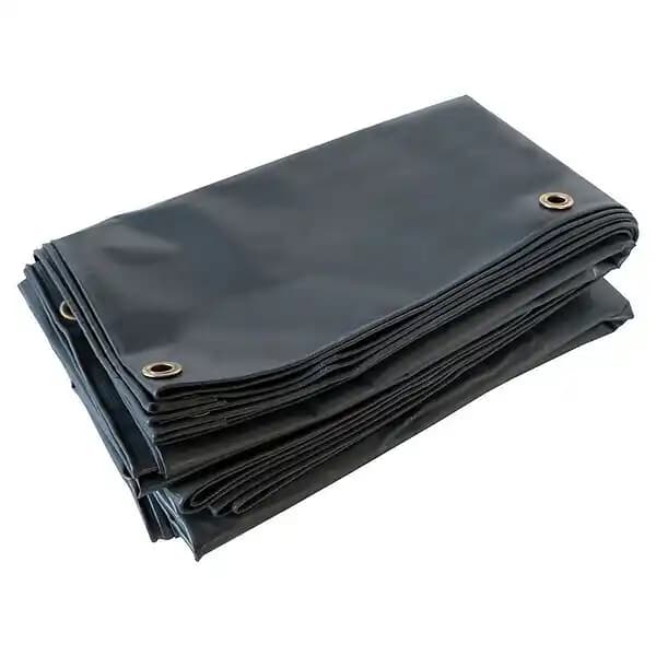 TECPLAST Bache Jardin 3x5 m 506JD Gris anthracite - Qualité 5 ans - Bache PVC étanche - Résistance Anti-UV