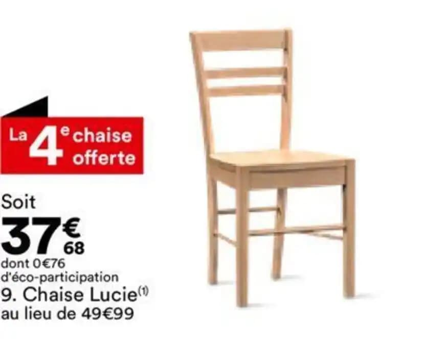 Chaise Lucie(¹)