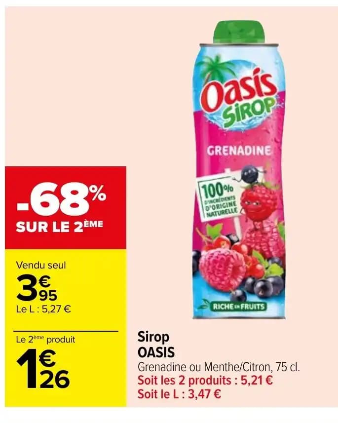 Sirop OASIS