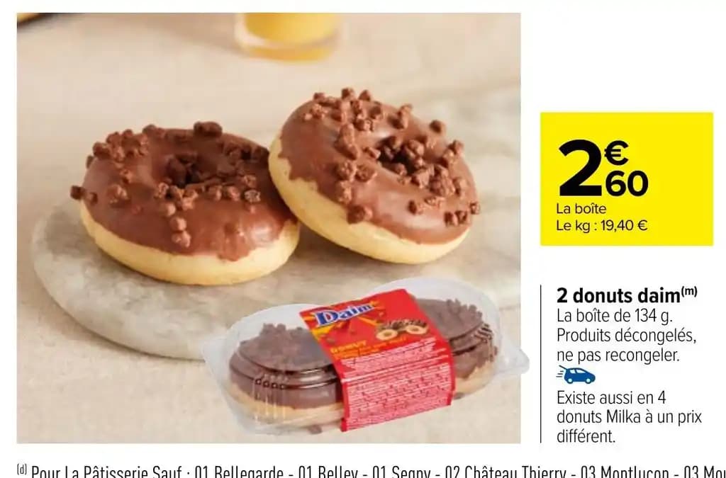 2 donuts daim