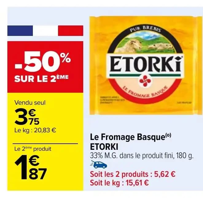 Le Fromage Basque (⁰) ETORKI