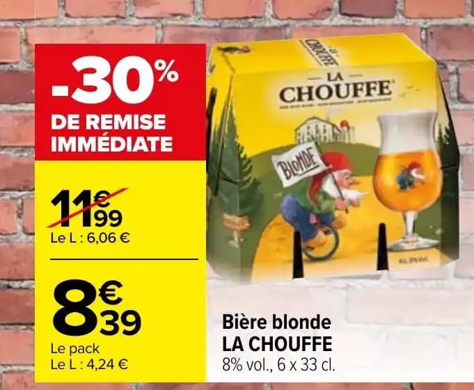 Bière blonde LA CHOUFFE