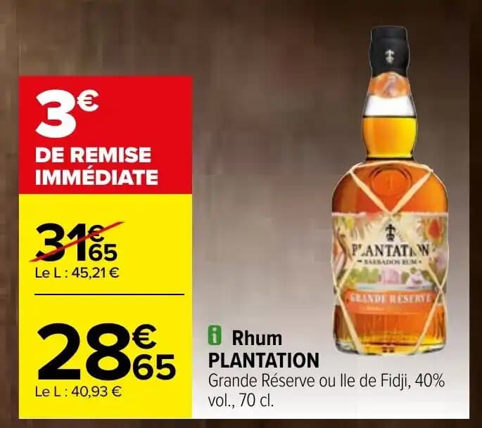 Rhum PLANTATION