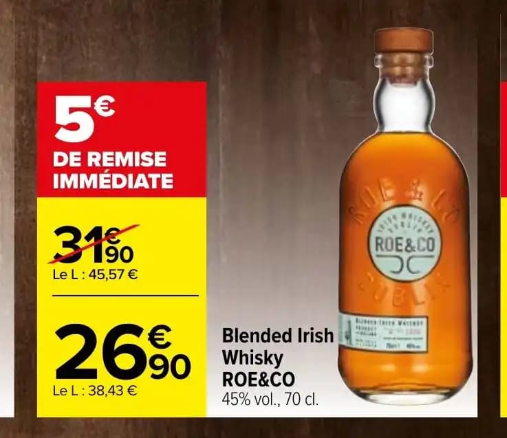 Blended Irish Whisky ROE&CO