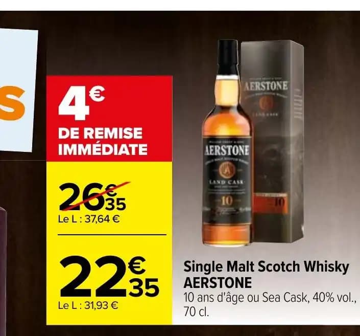 Single Malt Scotch Whisky AERSTONE