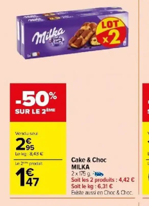 Cake & Choc MILKA