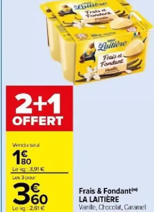 Frais & Fondant LA LAITIÈRE