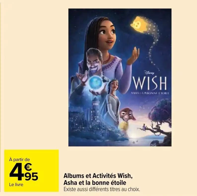 Albums et Activités Wish, Asha et la bonne étoile