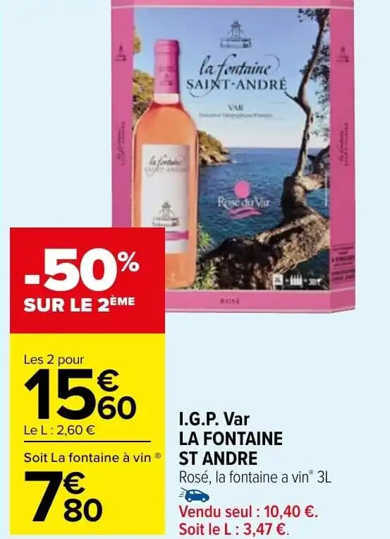 I.G.P. Var LA FONTAINE ST NDRE